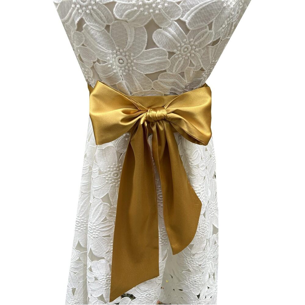 9494 Women Satin Sash Belts For Bridal Bridesmaid Dresses Girls Waist